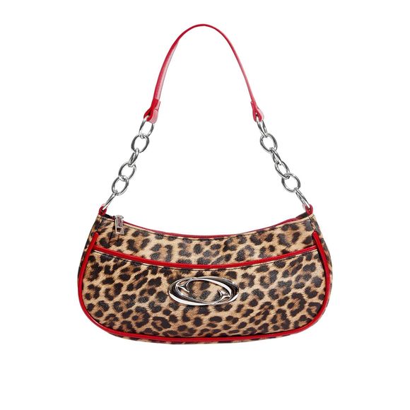 Cheetah Print Handbags Pu Leather Shoulder Handbags Single Strap >:) - Picture 1 of 7